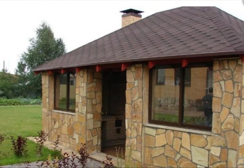 Плитняк златолит жёлтый золотистый для фасада 1,5-3см купить в Нефтекамске