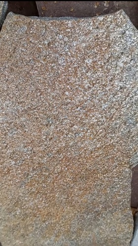 Плитняк златолит серебристый для цоколя, отмостки купить в Нефтекамске