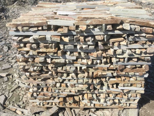 Горбушка златолит золотистый для облицовки купить в Нефтекамске