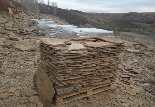 Плитняк кора дерева для цоколя, отмостки купить в Нефтекамске